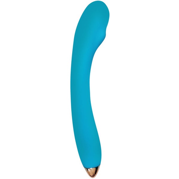 CLOUD 9 HEALTH & WELLNESS RECHARGEABLE G-SPOT SLIM 8IN SINGLE MOTOR AQUA BLUE