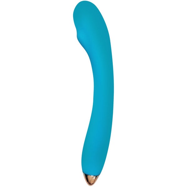 CLOUD 9 HEALTH & WELLNESS RECHARGEABLE G-SPOT SLIM 8IN SINGLE MOTOR AQUA BLUE