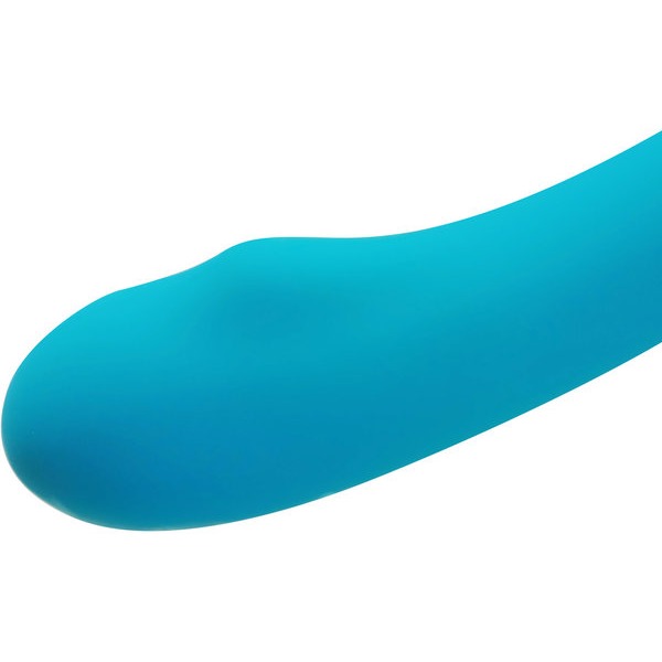 CLOUD 9 HEALTH & WELLNESS RECHARGEABLE G-SPOT SLIM 8IN SINGLE MOTOR AQUA BLUE