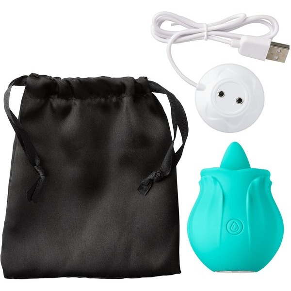 CLOUD 9 HEALTH & WELLNESS FLUTTER ORAL TONGUE STIMULATOR TEAL