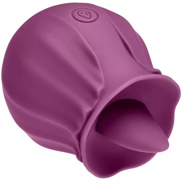 CLOUD 9 HEALTH & WELLNESS FLUTTER ORAL TONGUE STIMULATOR PLUM