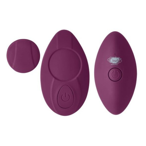 CLOUD 9 PANTY PLEASURES MAGNETIC PANTY VIBE PLUM
