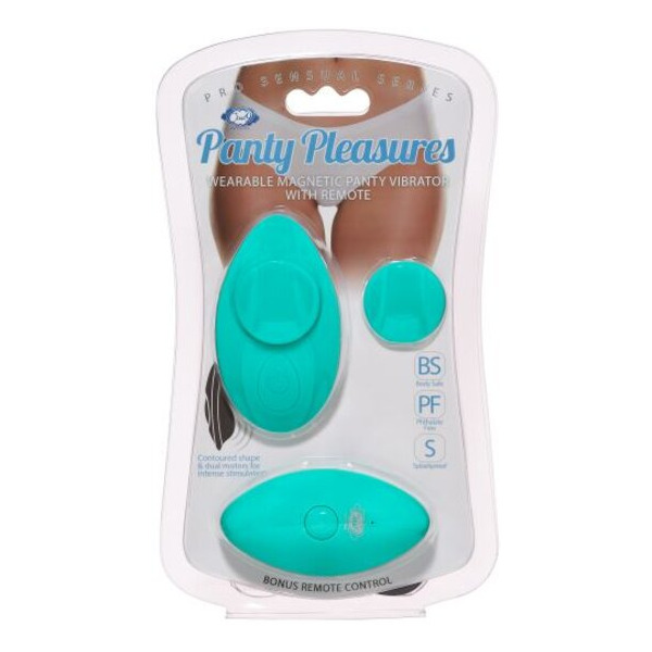 CLOUD 9 PANTY PLEASURES MAGNETIC PANTY VIBE TEAL